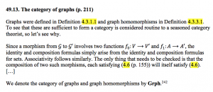 49.13. The category of graphs