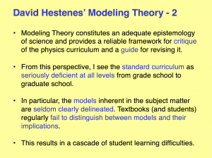 Hestenes on Conceptual Learning 4