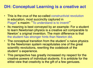 Hestenes on Conceptual Learning 5