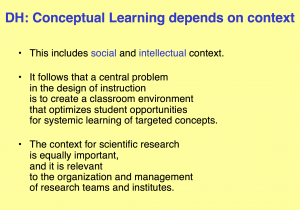 Hestenes on Conceptual Learning 8