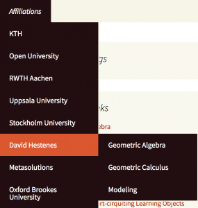 Affiliations (David Hestenes)